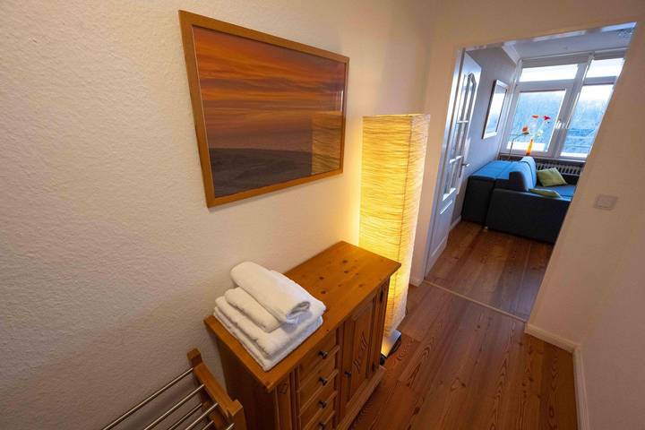 Ganze Wohnung, "Traumhafte Ferienwohnung mit Meerblick – Erholung an der Nordsee!" in Raucherstrand, Wyk auf Föhr