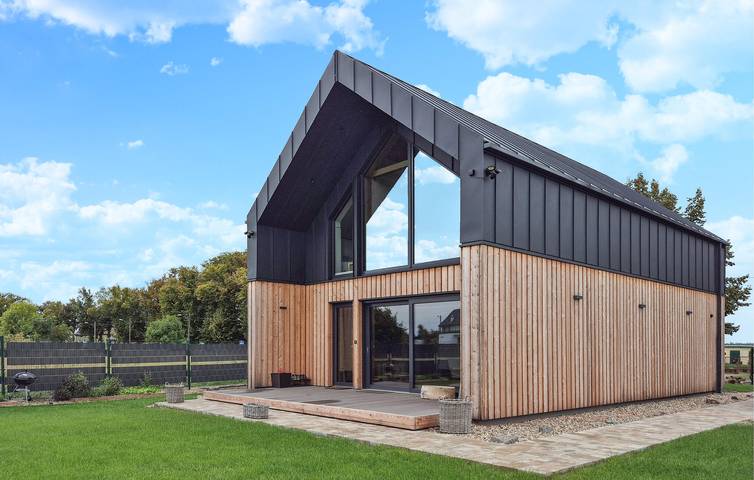 Ferienhaus für 6 Personen mit Terrasse in Nowe Warpno, Stettiner Haff
