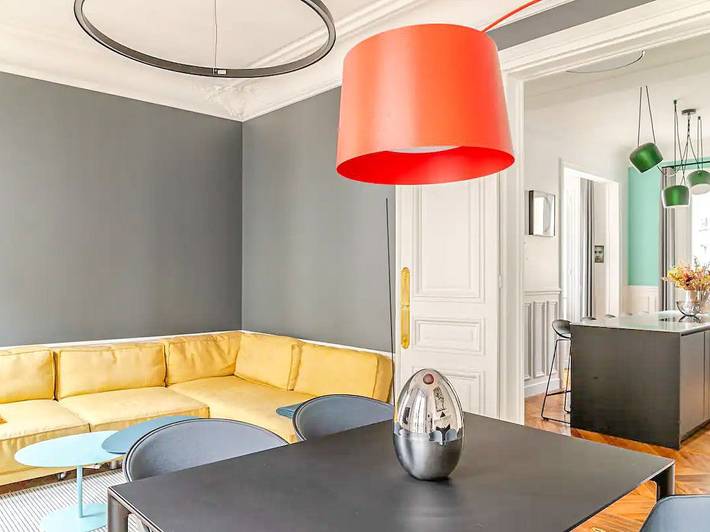 Villa pour 6 personnes, avec Balcon et Vue à Paris