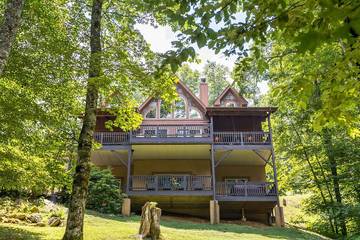 Log Cabin for 12 Guests in Blue Ridge Parkway, Sugar Mountain, Picture 4