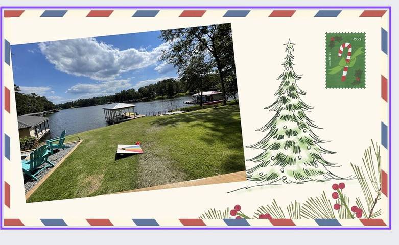 Vacation rental for 8 people, with yard, with pets in Lake Sinclair