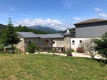 Gîte pour 3 personnes, avec jardin et vue à Chamborigaud
