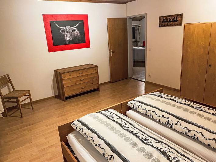 Ferienwohnung für 4 Personen, mit Garten in Samedan