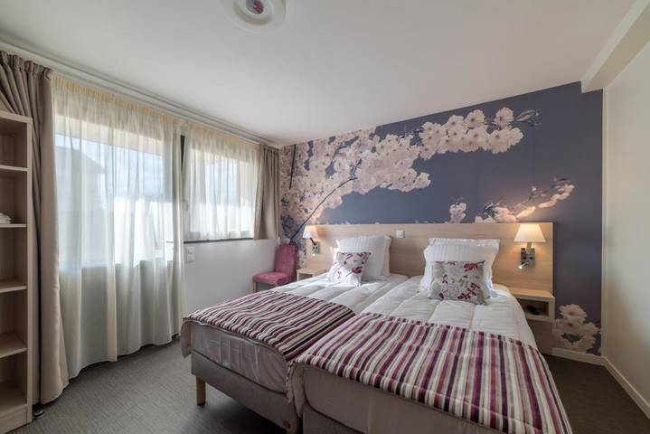Hôtel pour 2 personnes, avec Balcon ainsi que Terrasse et Jardin