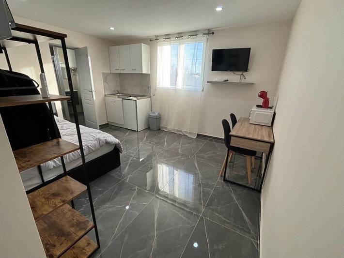 Appart’hôtel pour 2 personnes, avec terrasse