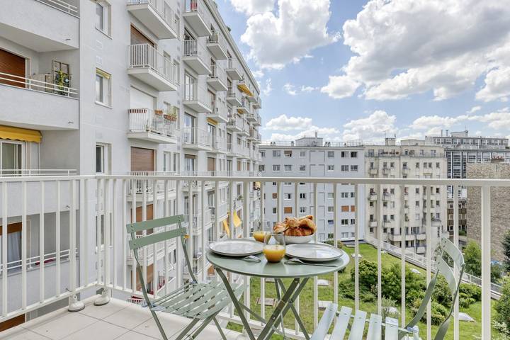 Gîte pour 4 personnes, avec balcon/terrasse près de la Tour Eiffel - 3