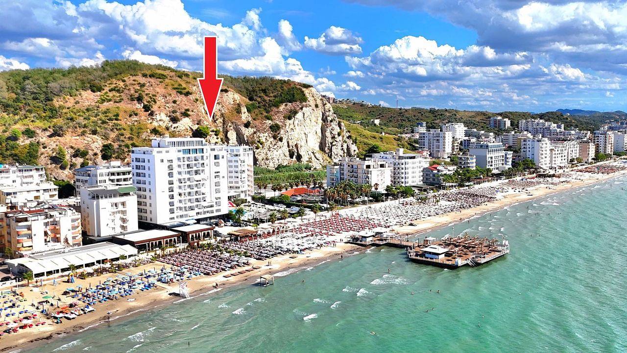Apartamento vacacional entero, Ferienwohnung für 5 Personen (95 m²) in Rrethi i Durrësit in Rashbull, Albania