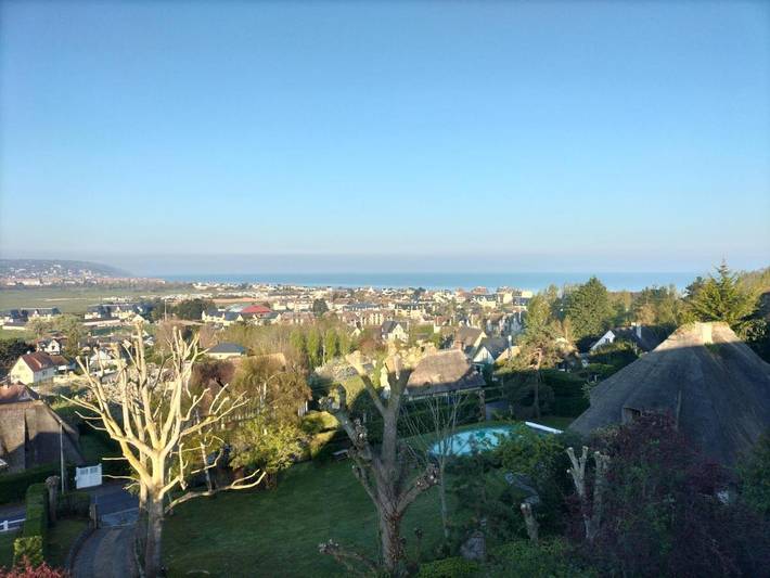 Location de vacances pour 2 personnes, avec Balcon et Vue à Blonville-sur-Mer