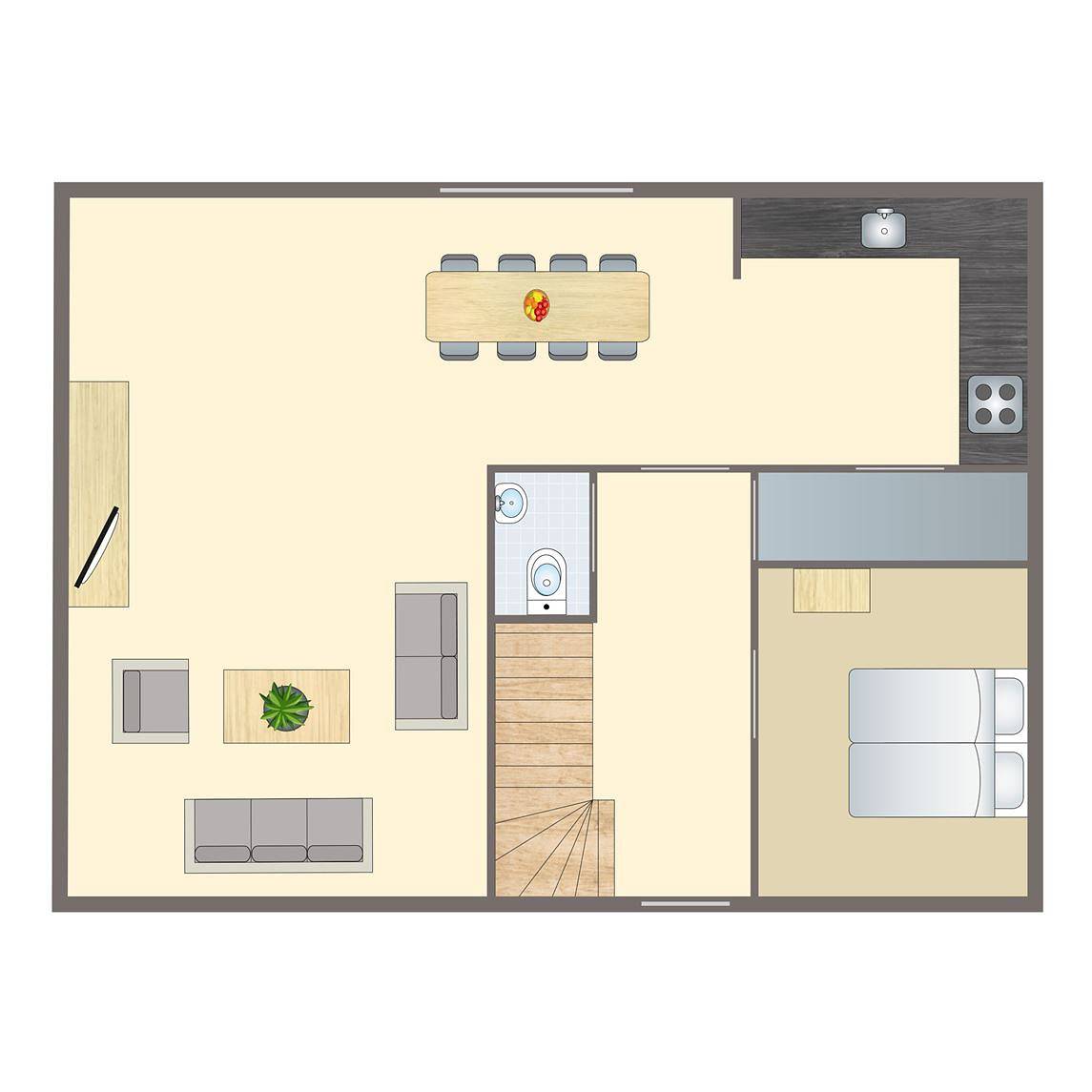 Bungalow für 8 Personen mit Terrasse in Oostmahorn, Lauwersmeer