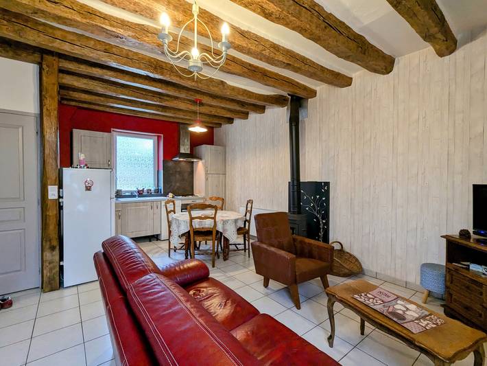 Gîte pour 4 personnes, avec jardin dans Indre