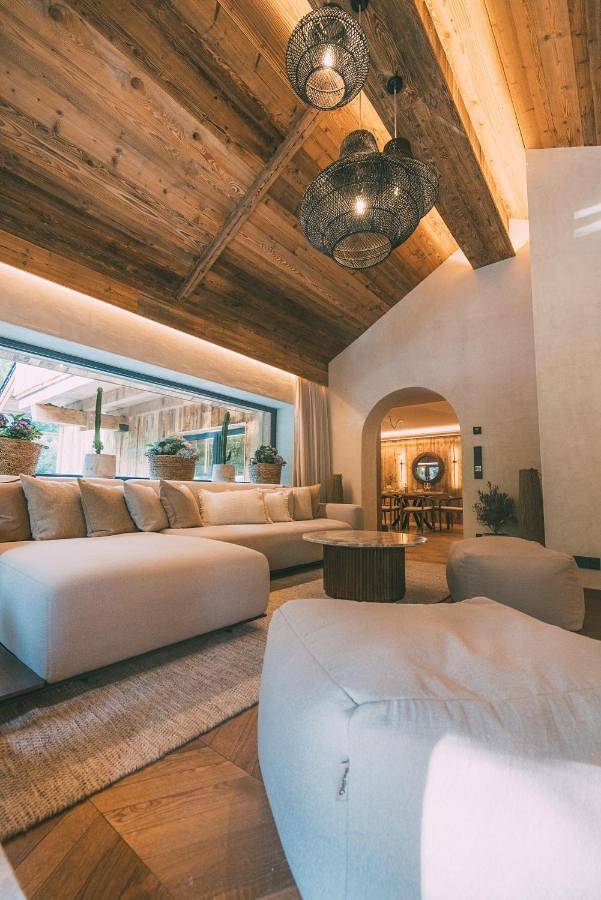 Hütte für 10 Personen, mit Terrasse und Ausblick sowie Sauna am Eibsee - 4