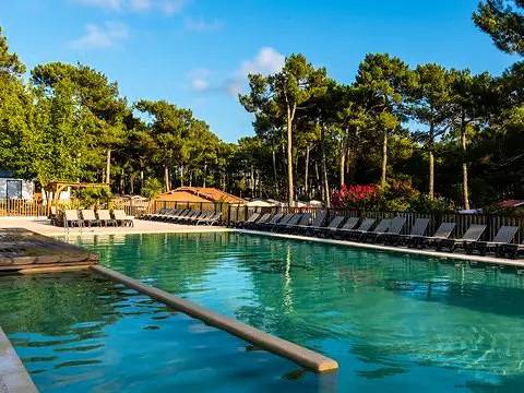 Bungalow pour 6 personnes à Biscarrosse