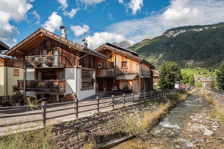 Appartamento per 5 persone, con Balcone sulle Dolomiti