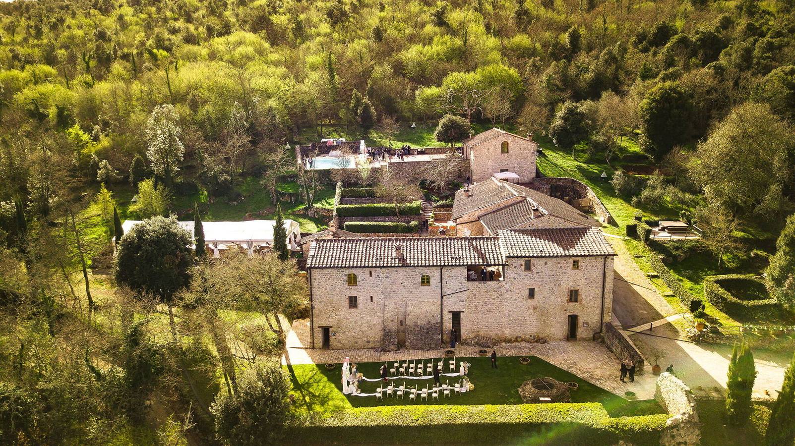 Resort per 30 Persone in Monteriggioni, Chianti