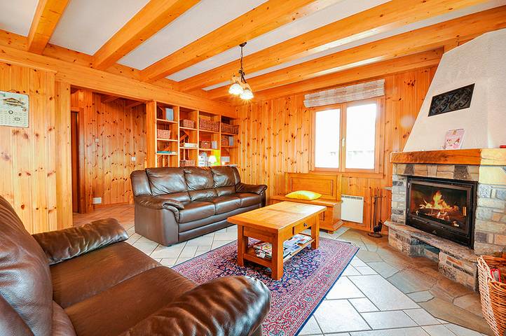 Location de vacances pour 10 personnes, avec vue ainsi que sauna et balcon à Hérémence - 3