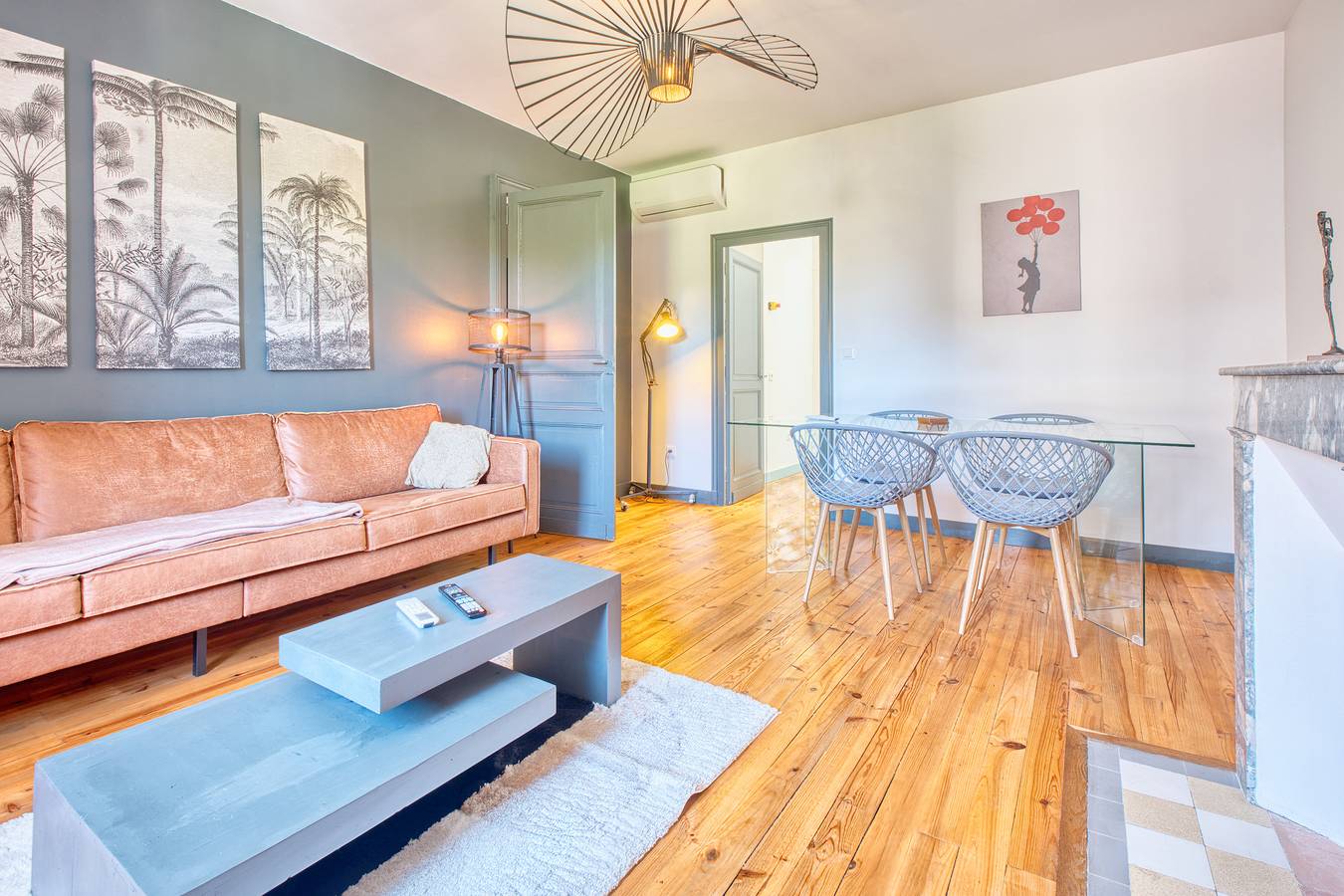 Appartement entier, Charmant appartement climatisé à Eymet, idéal pour 4 personnes, confort et sérénité garantis in Eymet, Périgord Pourpre