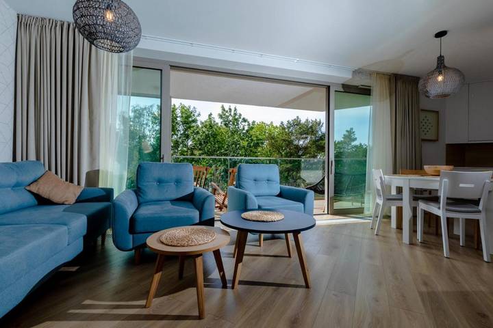 Ferienwohnung für 6 Personen, mit Terrasse in Pobierowo