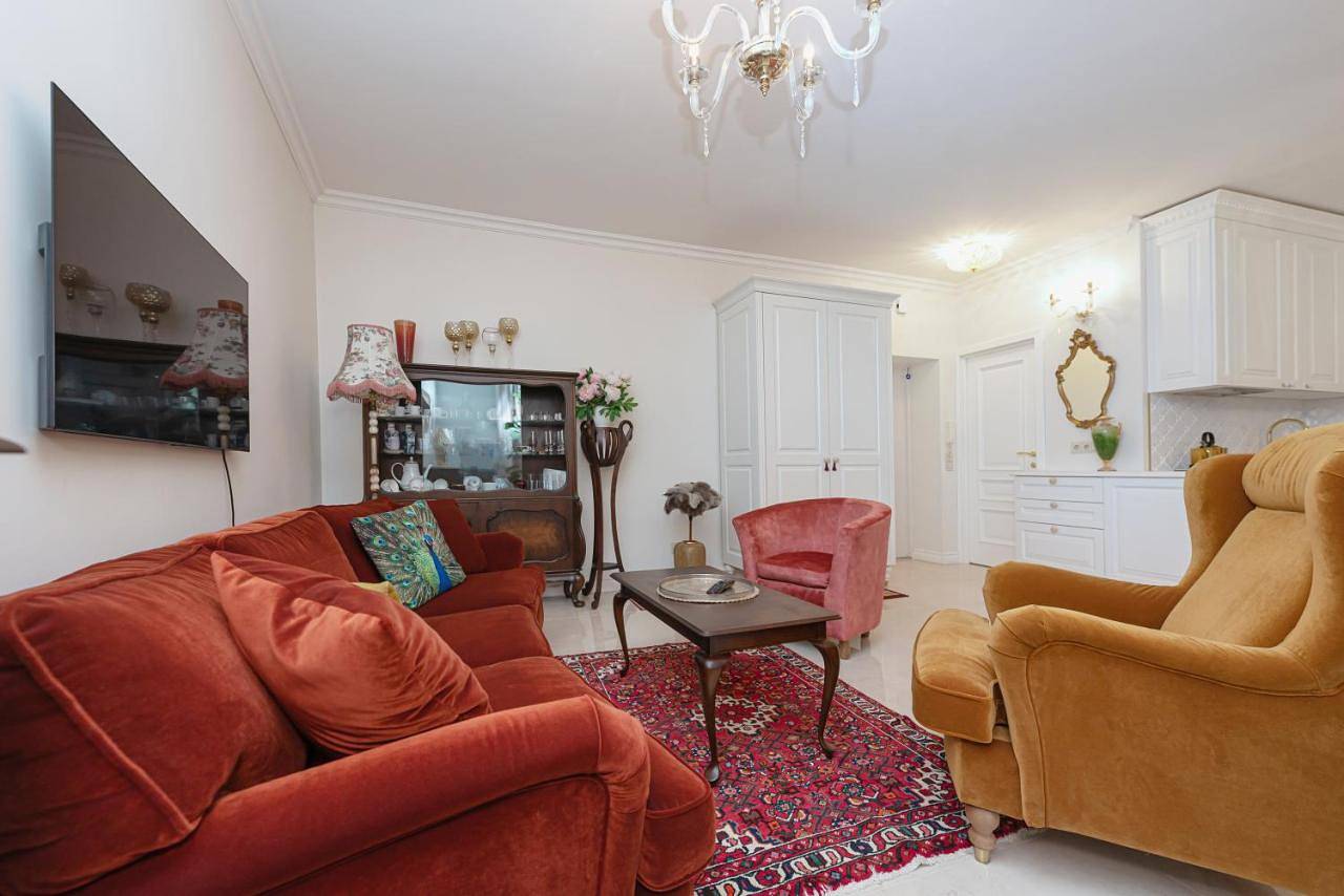 Entire apartment, Elegant Old Town Apartment with Terrace & Parking in Vilnius, Lithuania