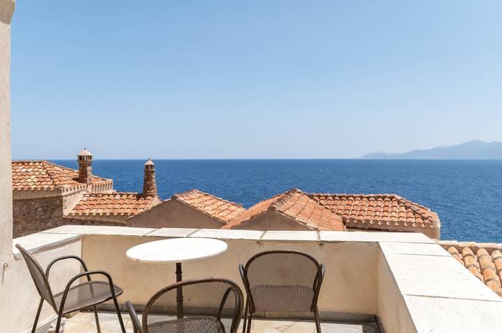 Ferienhaus für 6 Personen, mit Balkon in Monemvasia Gemeinde