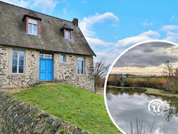 Gîte pour 6 personnes, avec jardin