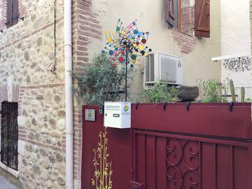 Gîte pour 4 personnes, avec terrasse à Claira