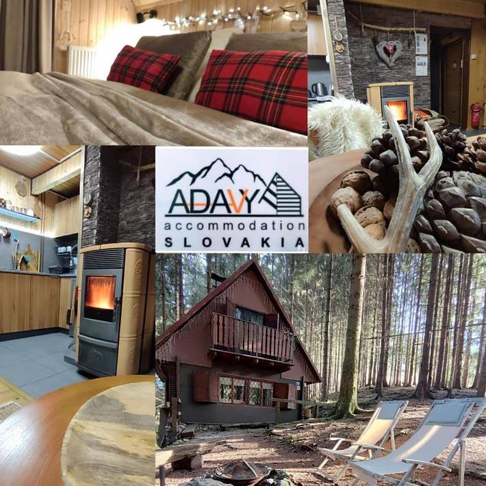 Domek letniskowy dla 5 osób, z widok i balkon w Słowacja