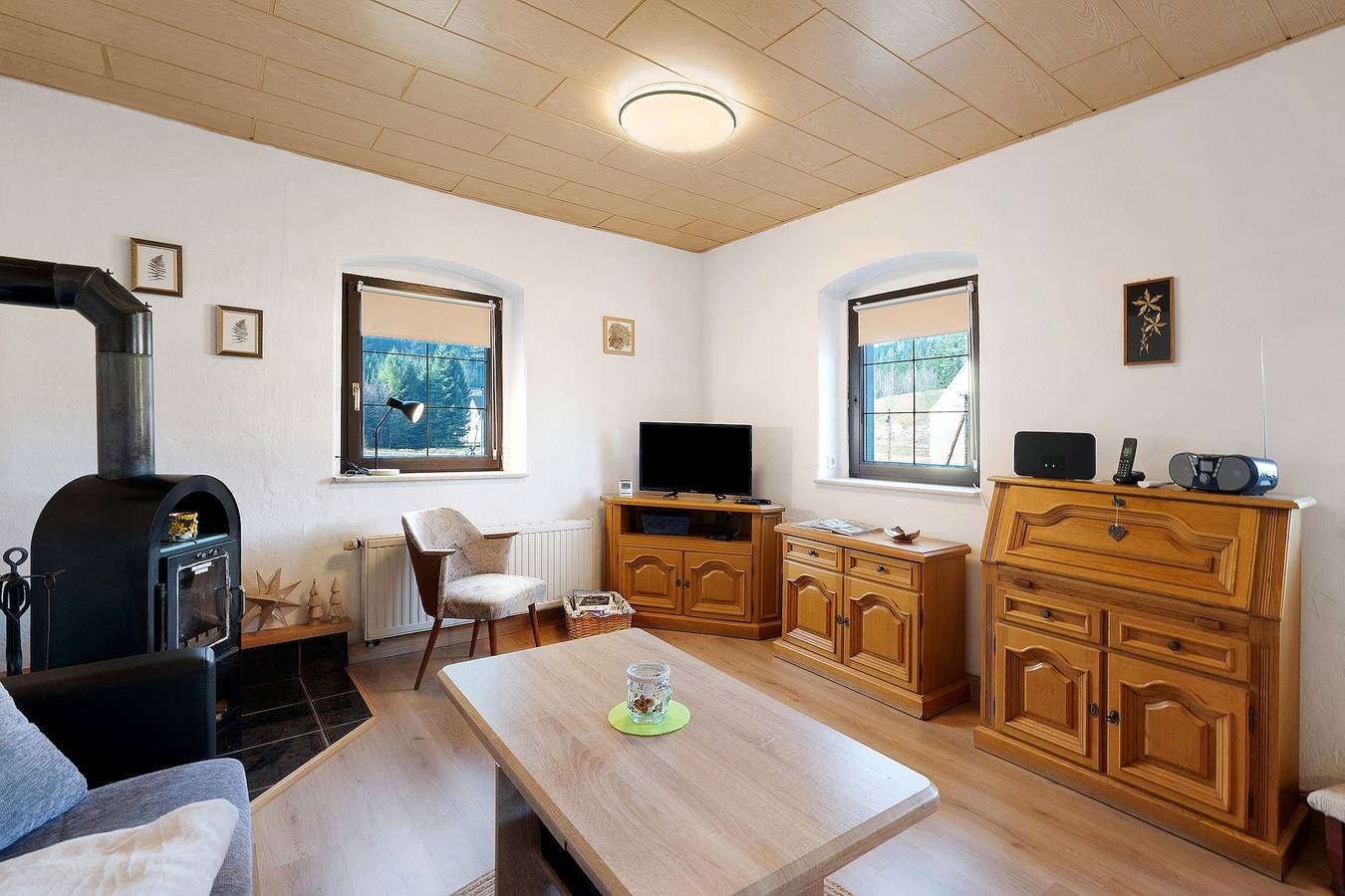 Ferienwohnung 'Schmalzgrube' mit privatem Garten und Wi-Fi in Jöhstadt, Erzgebirge