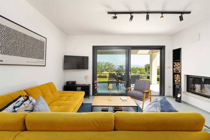 Ferienhaus mit Meerblick für 6 Personen, mit Garten und Pool, kinderfreundlich in Istrien - 3