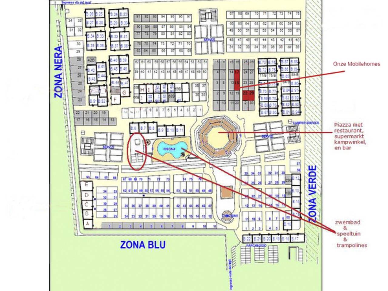Mobilheim am Meer in der Toskana in der Nähe von in Viareggio, Costa de la Maremma