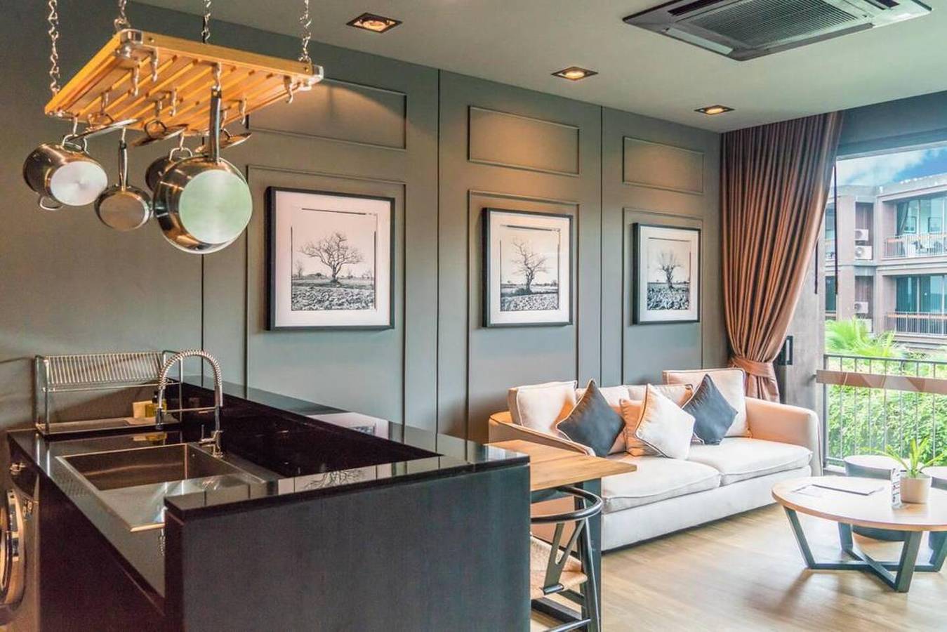Apartamento vacacional entero, Luxury King Bed Apartment with Pool View and Sauna in Provincia de Phuket