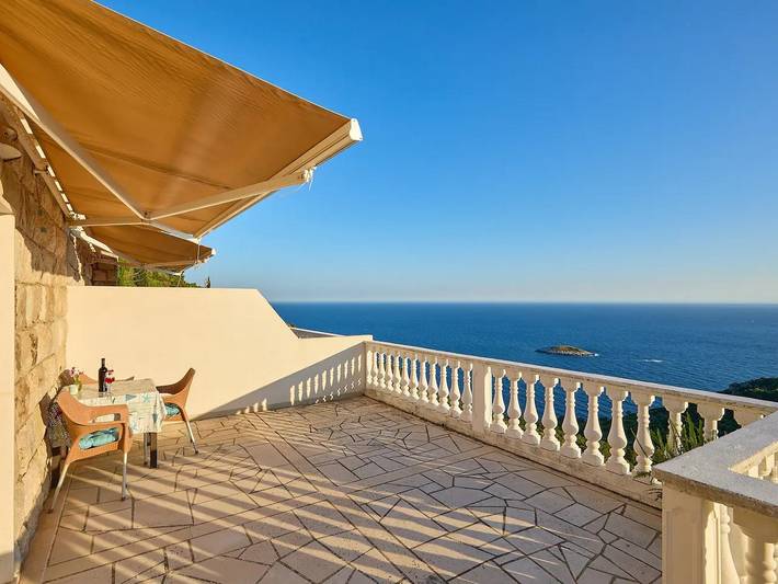 Ferienwohnung für 3 Personen, mit Balkon/Terrasse in Mljet