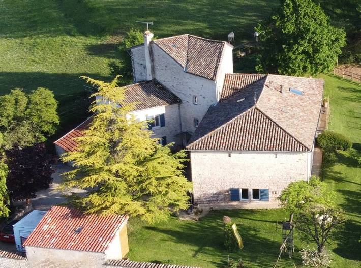 Chambre d’hôte pour 4 personnes, avec Jardin à Gorrevod
