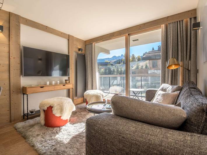 Ganze Wohnung, Courchevel 1550 - Ruhiges Apartment für 6, Südostbalkon in Saint-Bon-Tarentaise, Vanoise-Massiv