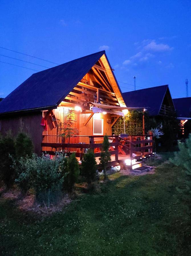 Domki w Bieszczadach in Myczkowce, Karpaty (Polska)