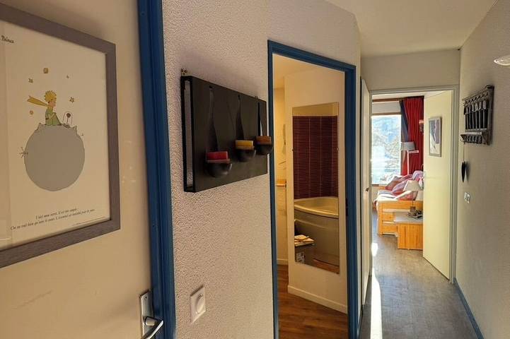 Gîte pour 4 personnes, avec balcon et piscine dans Arc 1800 - 3