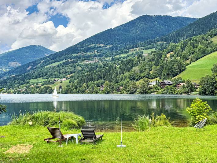 Ferienhaus für 3 Personen, mit Seeblick und Garten sowie Terrasse in Kärnten - 2