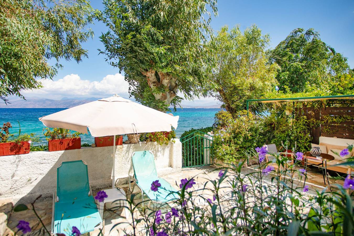Vakantiehuis voor 5 personen met uitzicht in Corfu