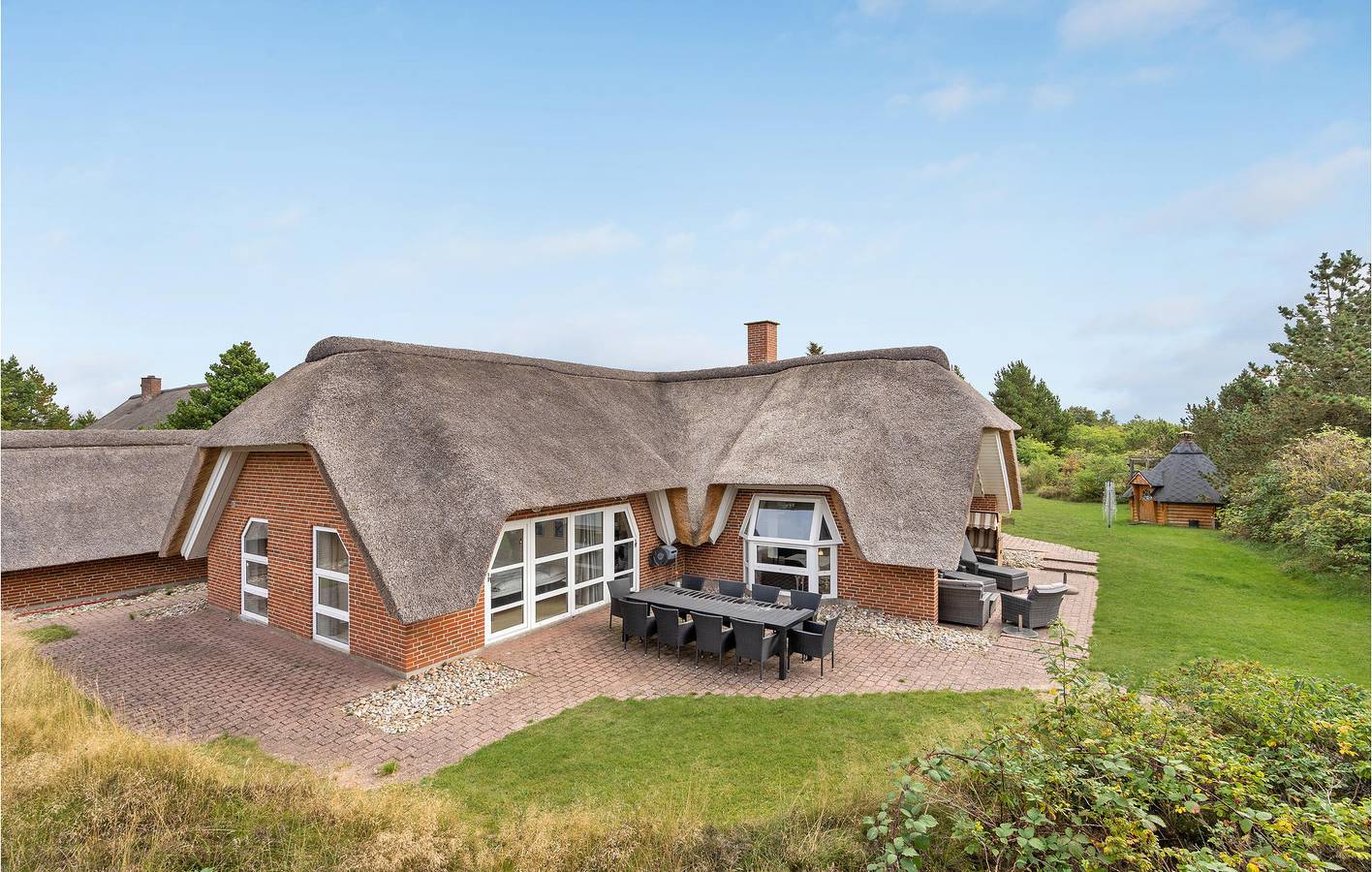 Ferienhaus für 10 Personen mit Whirlpool in Sønderstrand, Tagholm