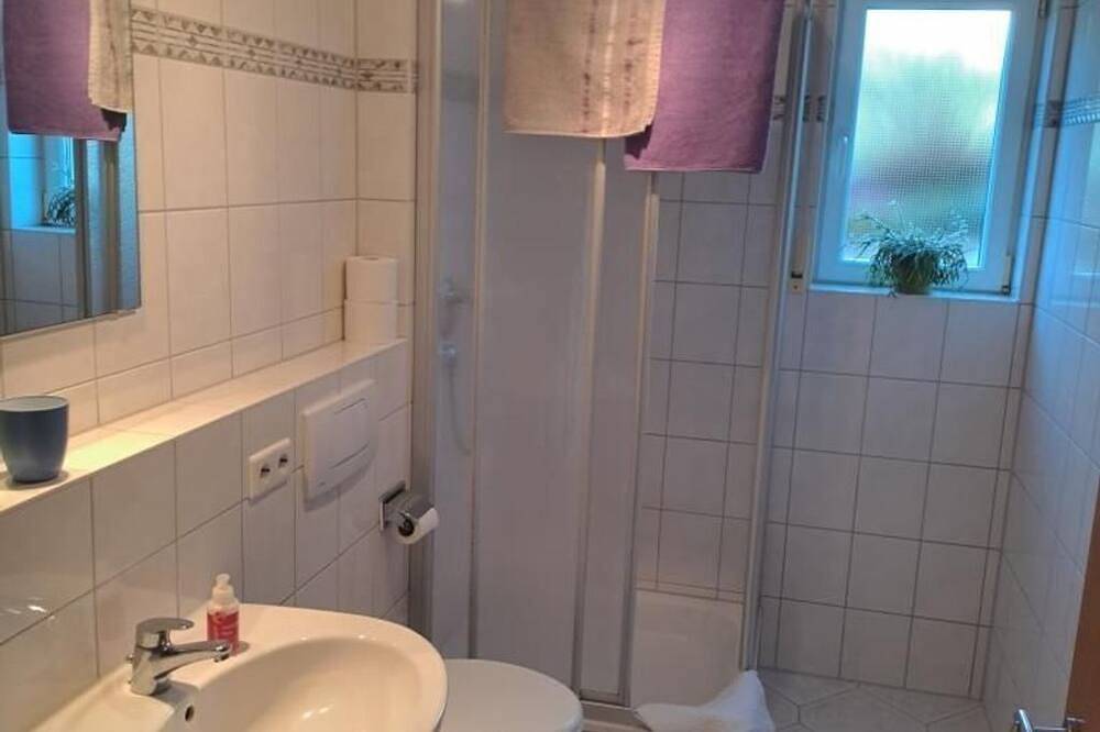 Ganze Wohnung, Ferienwohnung Groß - 2-Raum-Ferienwohnung Groß, Dusche/Wc, 43 qm, Eg in Bermatingen, Region Bodensee-Oberschwaben
