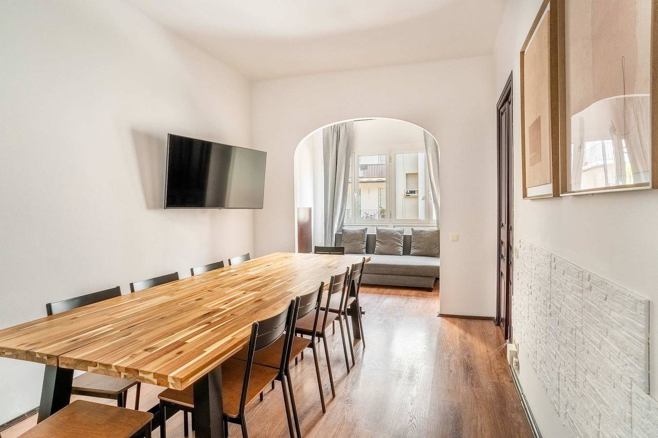 Apartamento entero, Apartamento de vacaciones para 9 personas in Centro Barcelona, Barcelona