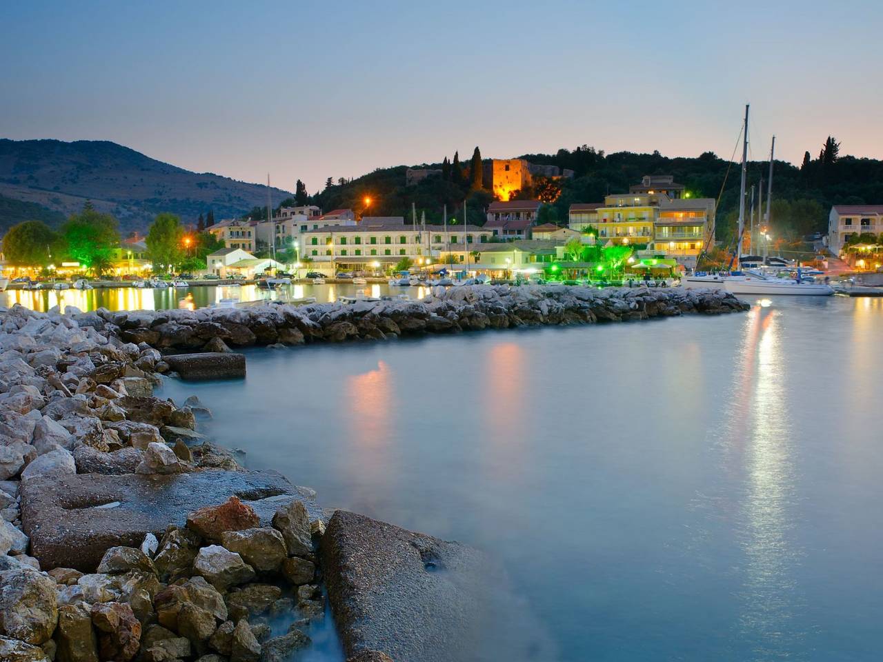Elegantes Apartment mit zwei Schlafzimmern in Kassiopi, foto 6