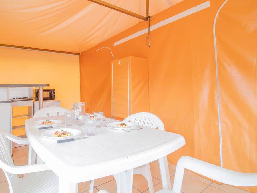 Camping Les Pins d'Oléron  - Zelt 4 personen - Zelt Antigua 4 Personen in Le Grand-Village-Plage, Côte de Beauté