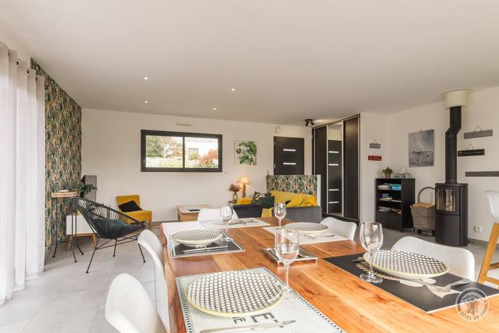Gîte für 5 Personen, mit Garten und Terrasse, mit Haustier