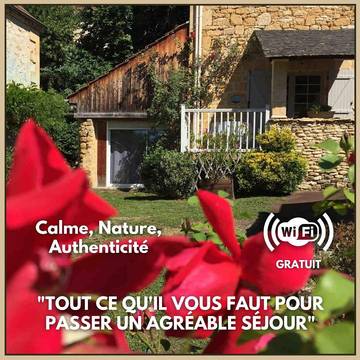 Location de vacances pour 3 personnes, avec jardin, adapté aux familles à Calviac-en-Périgord