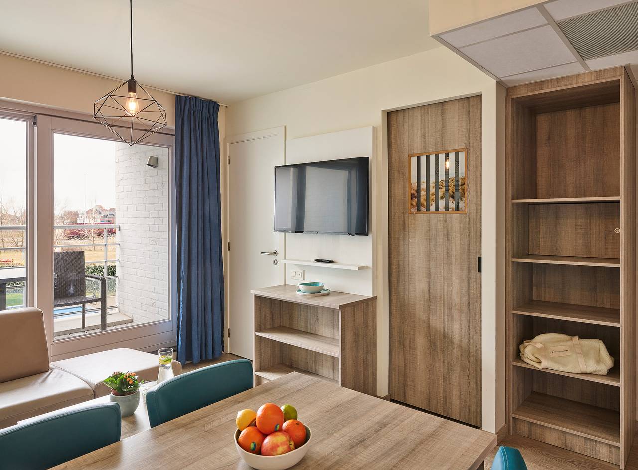 Holiday Suites Zeebrugge — Familiensuite | 4 Personen in Brügge, Belgische Küste