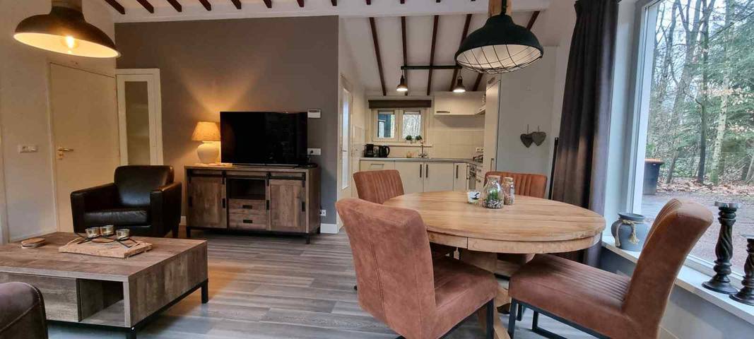 Luxuriöses Ferienhaus mit Außen Spa für 4 Personen in den Wäldern in Epe, Veluwe