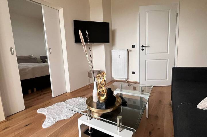 Ganze Wohnung, Stilvolles Apartment nahe Zeisigwald | Große Wohnküche & Gartenblick in Chemnitz, Chemnitz und Umgebung