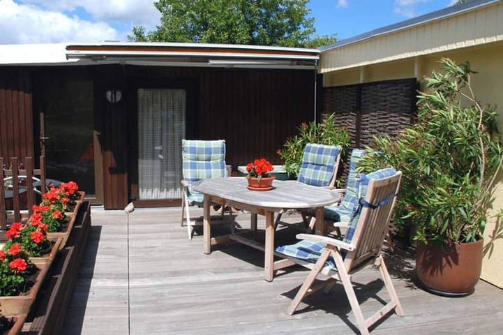 Bauernhof für 5 Personen, mit Balkon/Terrasse und Terrasse sowie Garten in Sellin