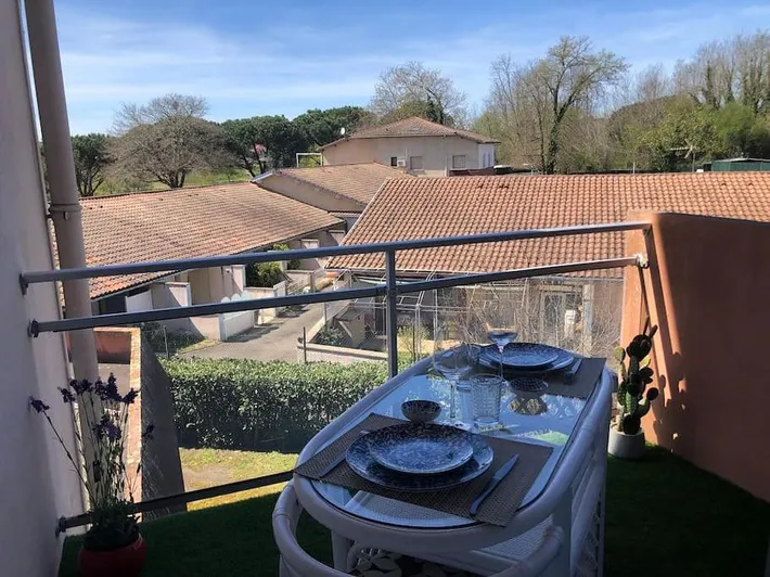 Apartamento de vacaciones para 2 personas, con terraza y vistas - 1