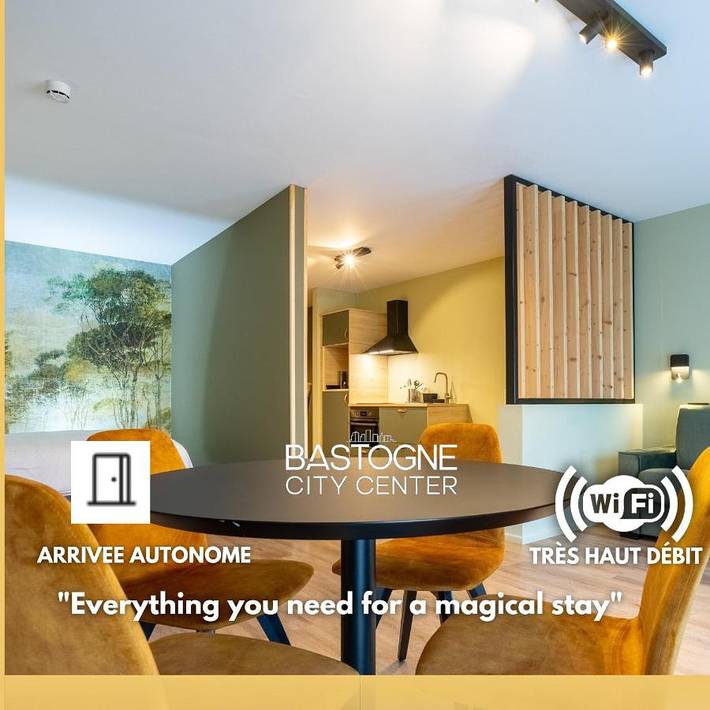 Appart’hôtel pour 2 personnes, avec Balcon et Vue à Bastogne